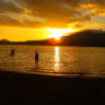 Lake Quinault at Sunset