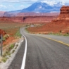 Road into Moab, Utah