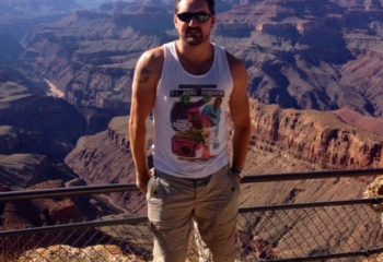 Steve at the Grand Canyon