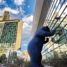 Blue Bear - Public Art