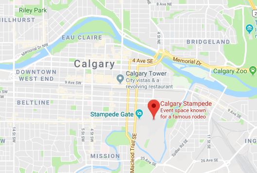 Calgary-stampede-map