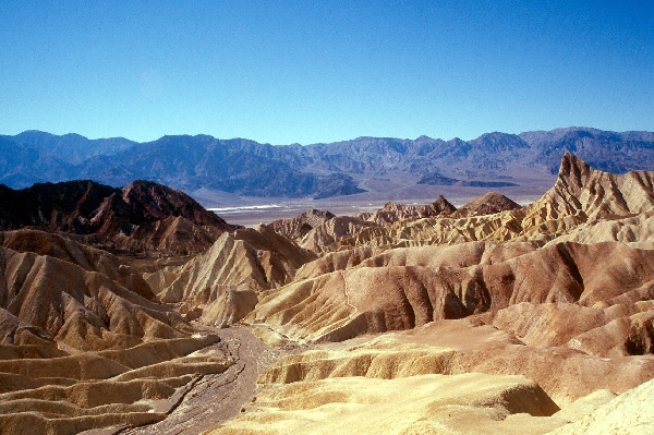 Zabriskie Point in Death Valley