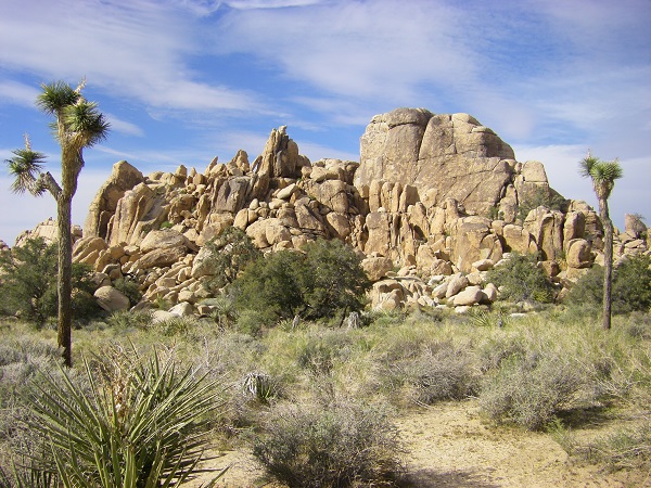 Hidden Valley in Joshua Tree National Park, California