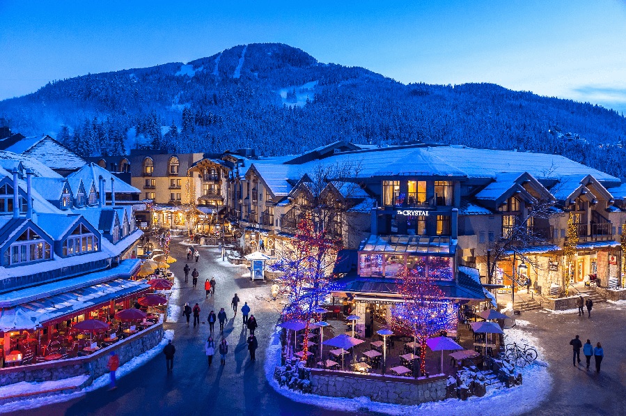 best travel places in us winter