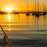 San Diego Bay at sunset