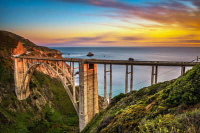 Bixby Bridge, California