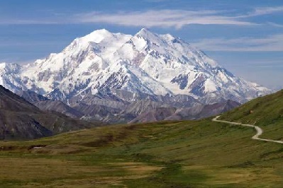 Denali mountain in Alaska