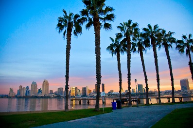 San Diego beach