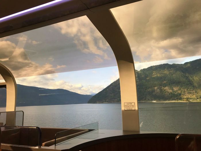 View from the Rocky Mountaineer